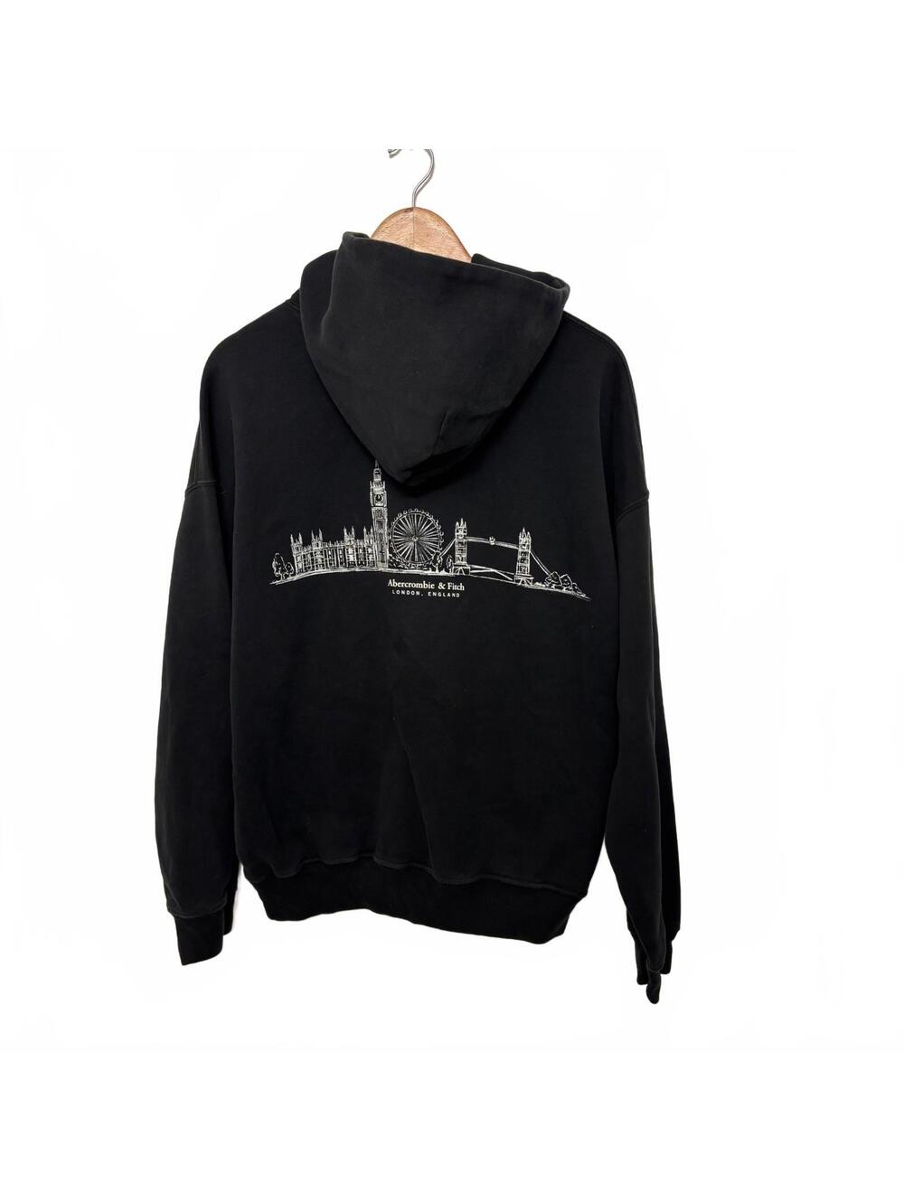 Super Comfy Abercombie and Fitch Black Hoodie